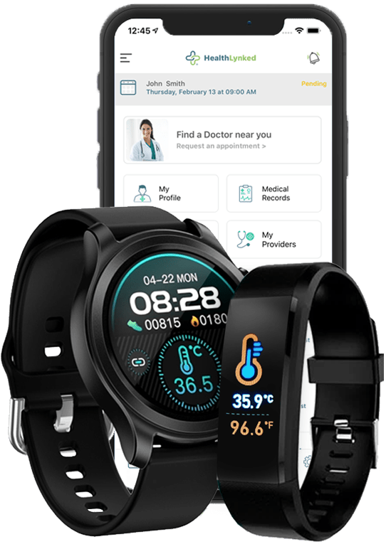HealthLynked App and Health Sensors