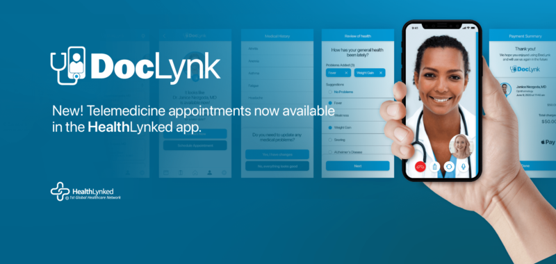 HealthLynked Launches “DocLynk” Telemedicine Service and Announces Lisa Adamczyk, DNP, as Director of Telemedicine