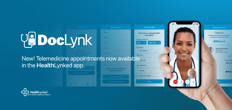 HealthLynked Corp launches its new telemedicine platform named DocLynk, improving access to patients